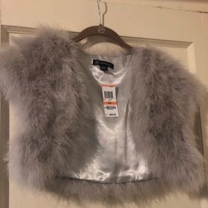 INC International Concepts🥰Feather Vest❤️